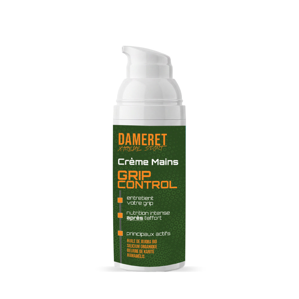 GRIP CONTROL, crème mains légère DAMERET XTREME SPORT, flacon airless 50 ml