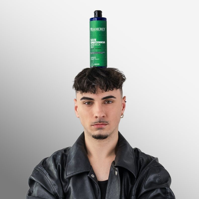 Soin conditionneur homme DAMERET – Fraîcheur & confort du cuir chevelu | Fabriqué en Provence