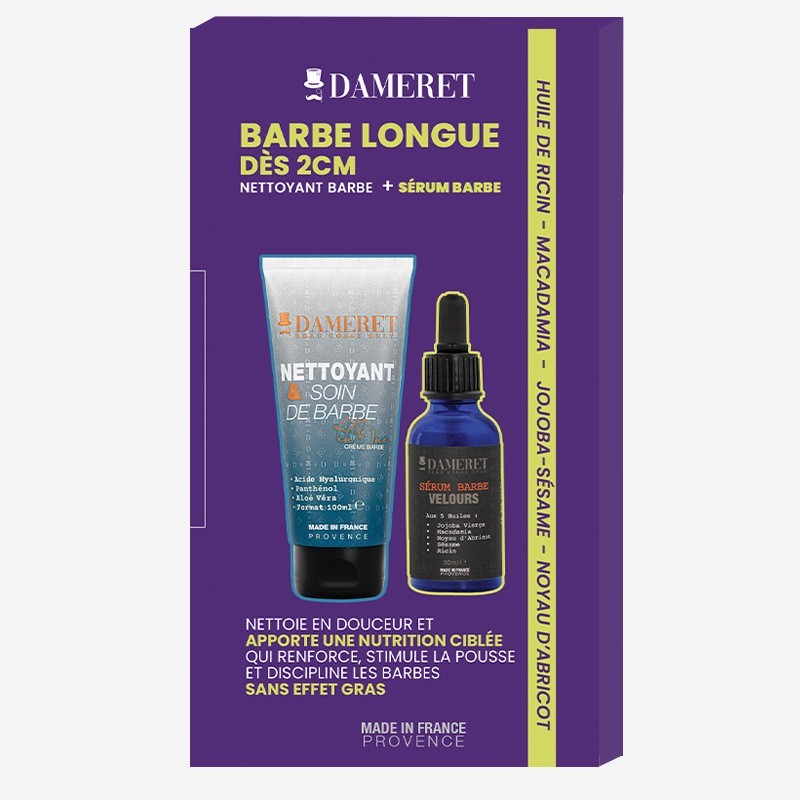 Huile de Barbe et Nettoyant - DAMERET