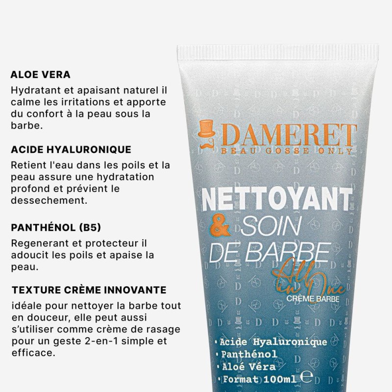 NETTOYANT ET SOIN DE BARBE