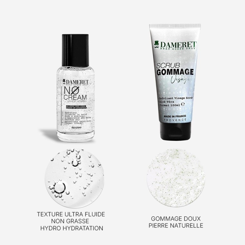 DUO NO CREAM ET SCRUB VISAGE
